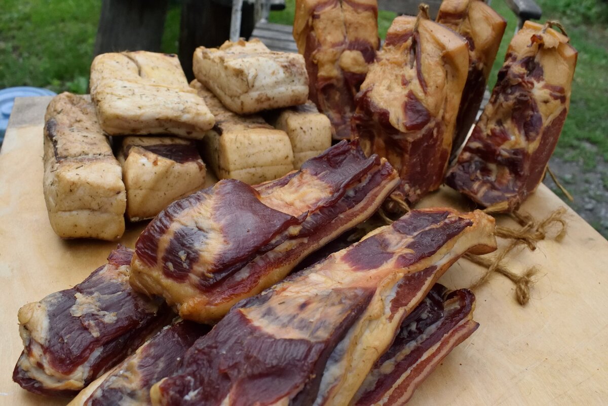 Домашнее копченое сало. Источник: яндекс картинки