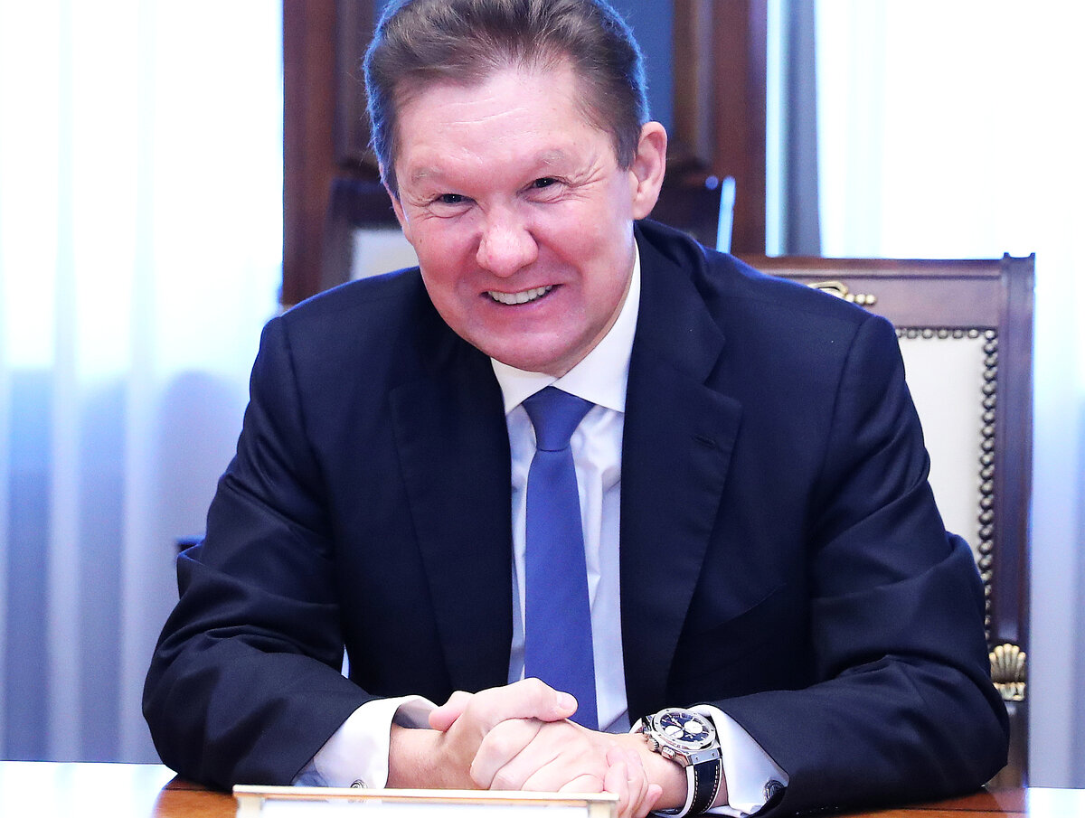 Глава ПАО «Газпром» Алексей Миллер