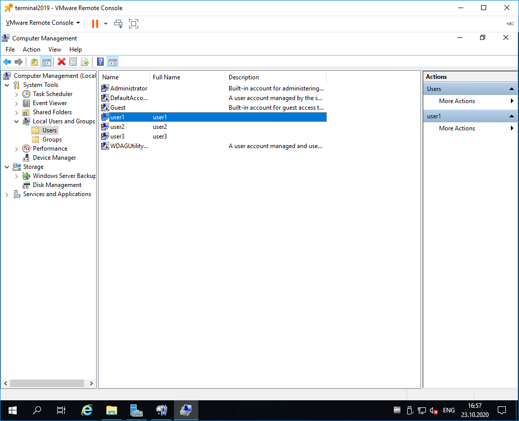 Server 2019 rdp