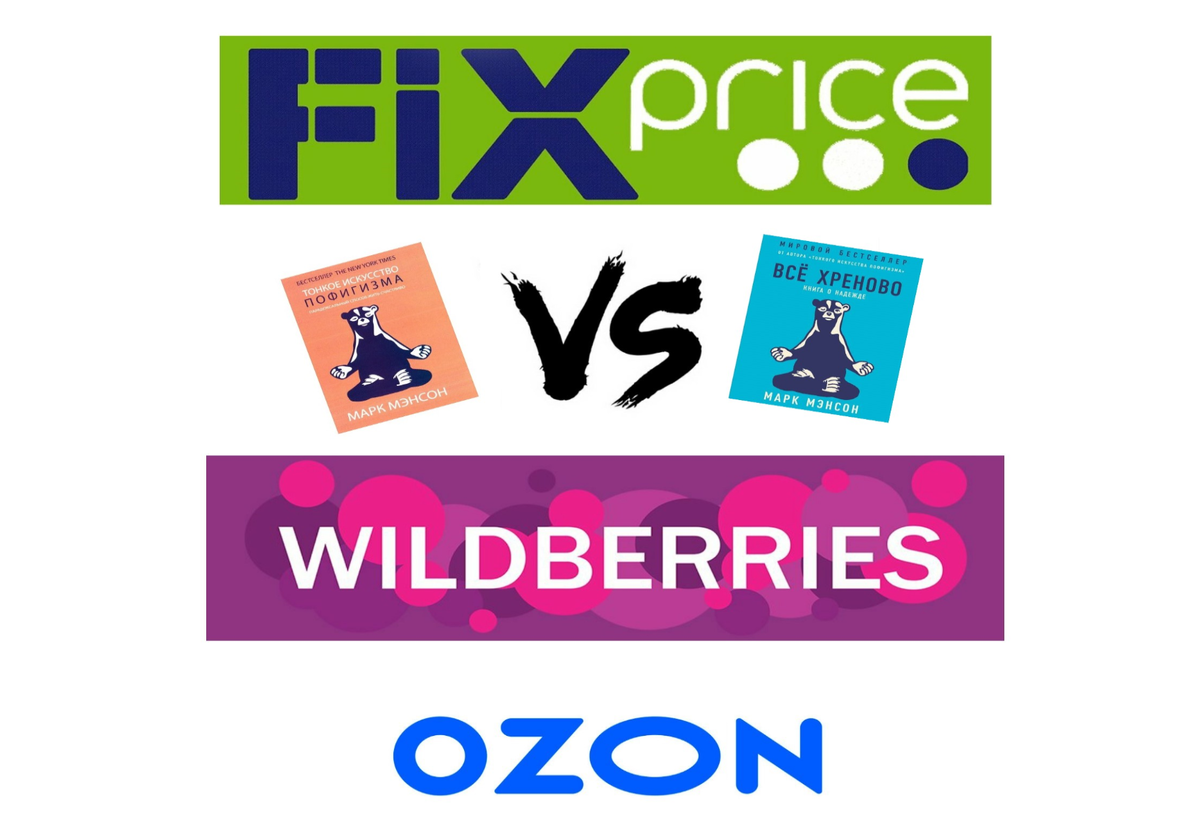 логотипы маркетплейсов. Ozon vs. хозяин озона. Ozon vs. Ozon и fix price.