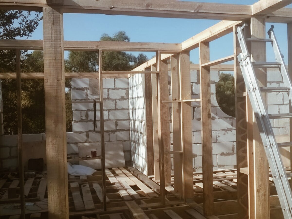 Каркас под обшивку плитами ОСП — @Для Себя своими руками (листайте влево) 