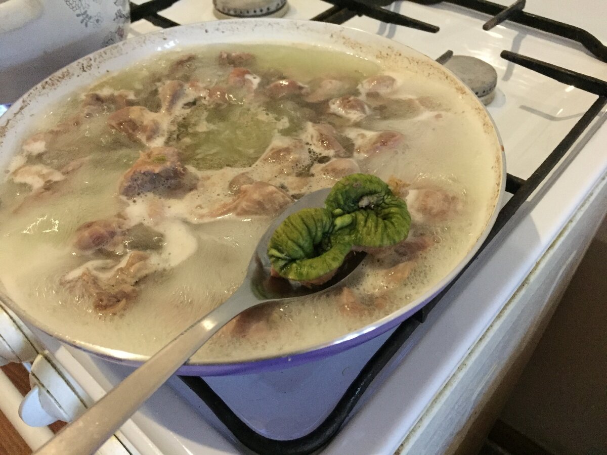 Позеленели не все, а только некоторые