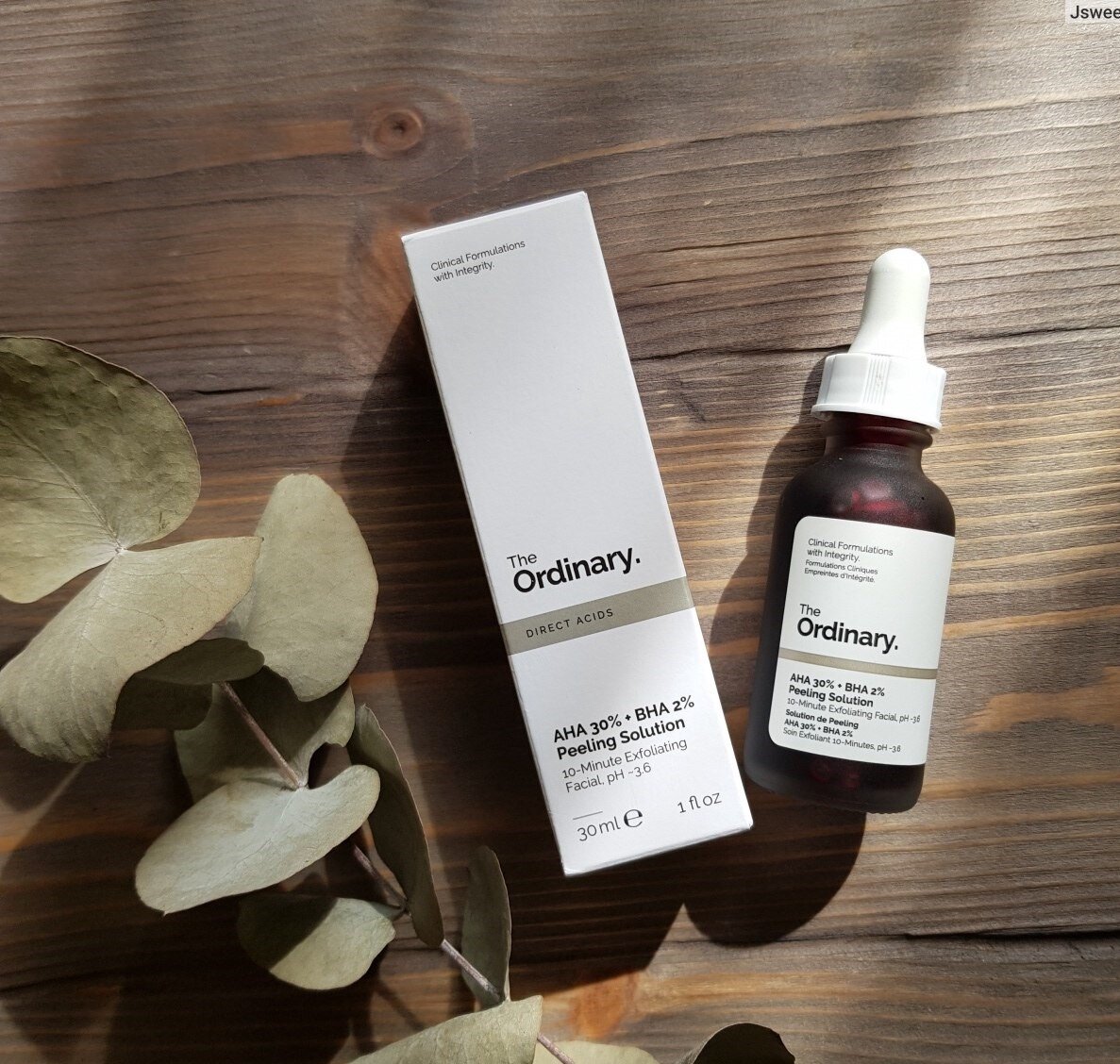 Кровавый пилинг The ordinary