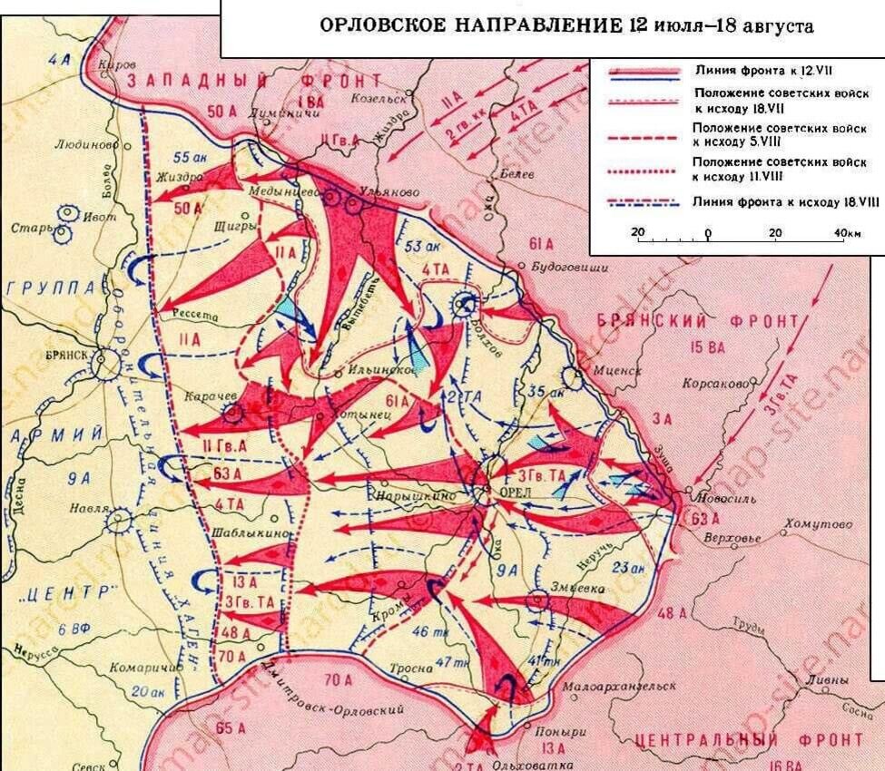 1944 где шли бои. Орловская наступательная операция 1943 карта. Орловская наступательная операция (операция «Кутузов»). Курская наступательная операция 1943. Орловская стратегическая наступательная операция 1943.