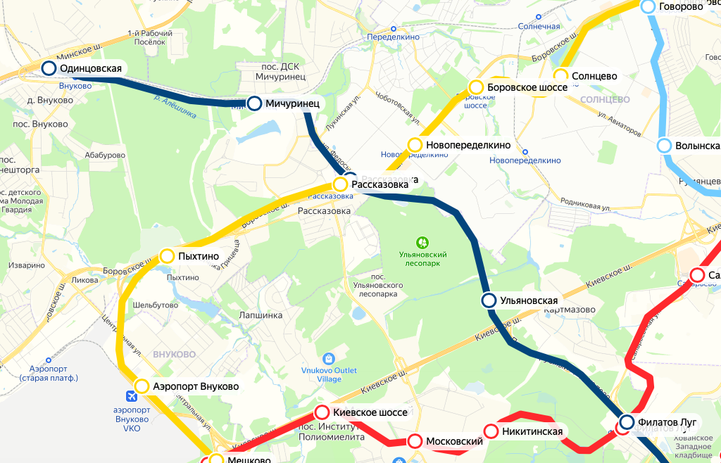 Как доехать до метро переделкино. Метро Переделкино на схеме. Солнцево Переделкино на карте.