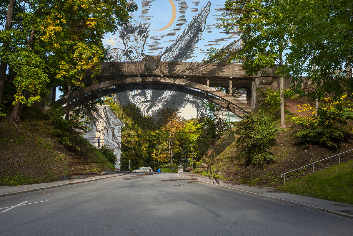 Чертов мост. Фото автора + Е.Д. Белуха [2]. Обработка автора