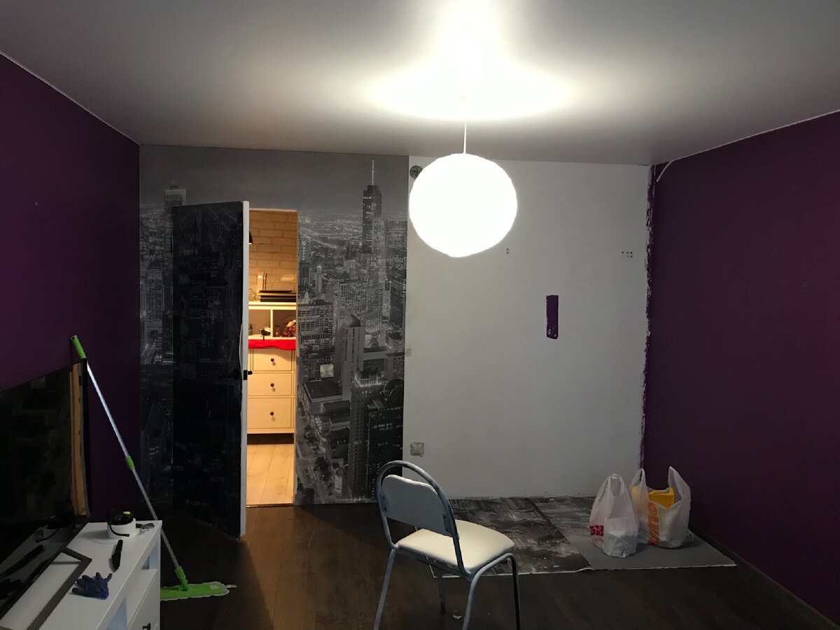 Сняли 2 полоски , потом решил все фотографировать . 