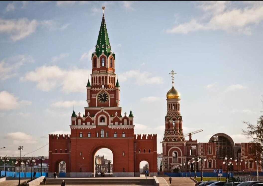 Благовещенская башня Кремля(Йошкар-Ола)