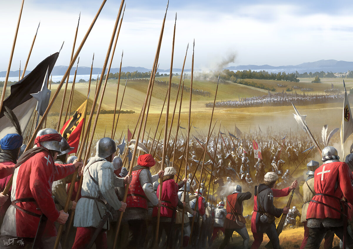 Battle of Grandson by Wraithdt on Deviantart.