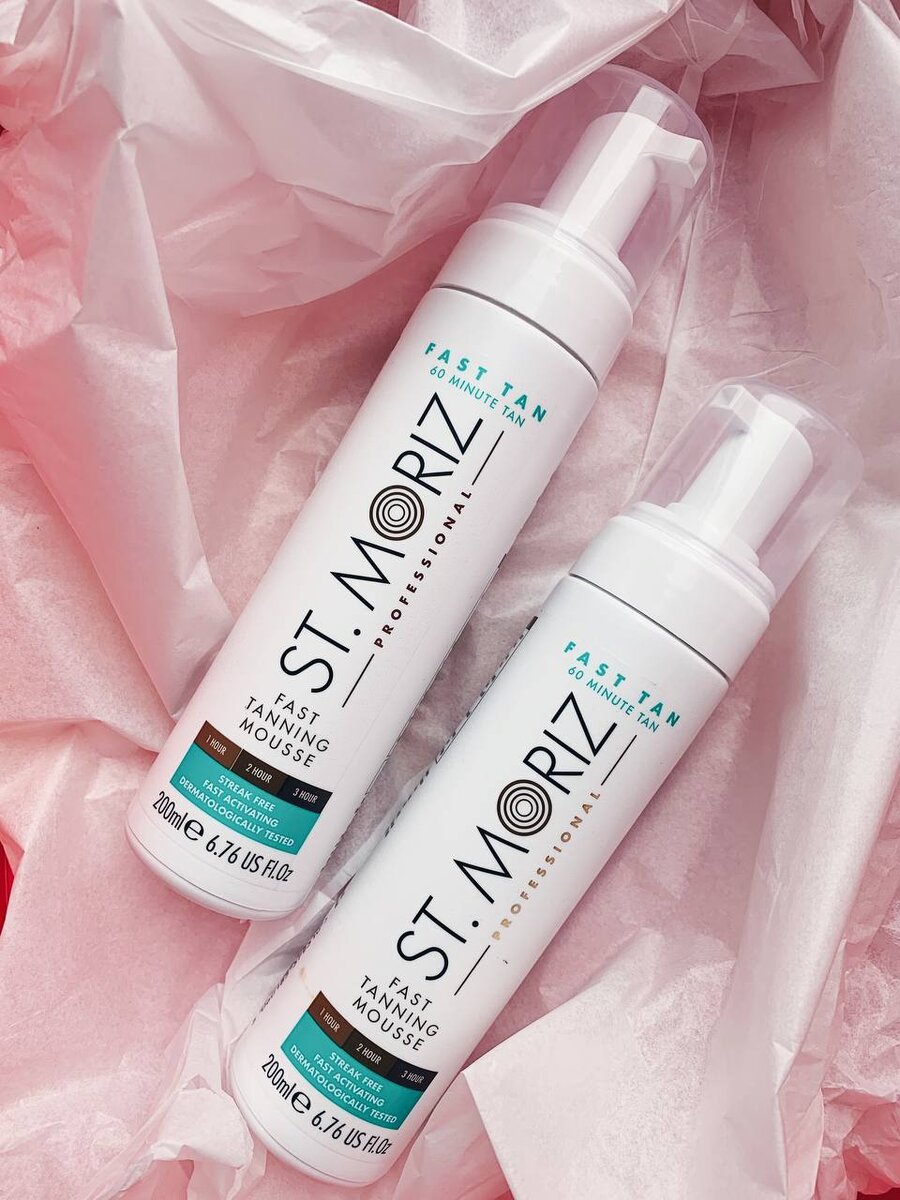 тонирующий автобронзант - мусс для экспресс загара St. Moriz Fast tan