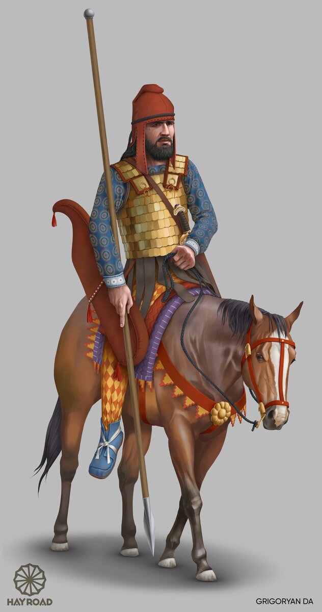 Армянский всадник армии Ервандидов (Армения). Приблизительно IV век до н.э.