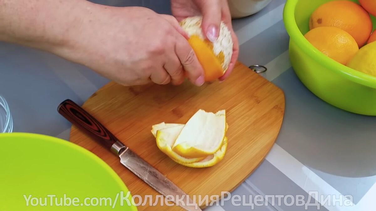 Цукаты из апельсиновых корок🍊