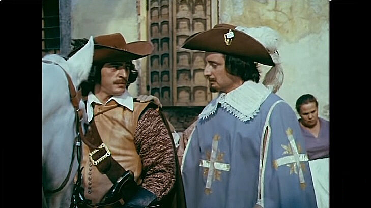 Кадр из фильма "Три мушкетера", 1978 г.