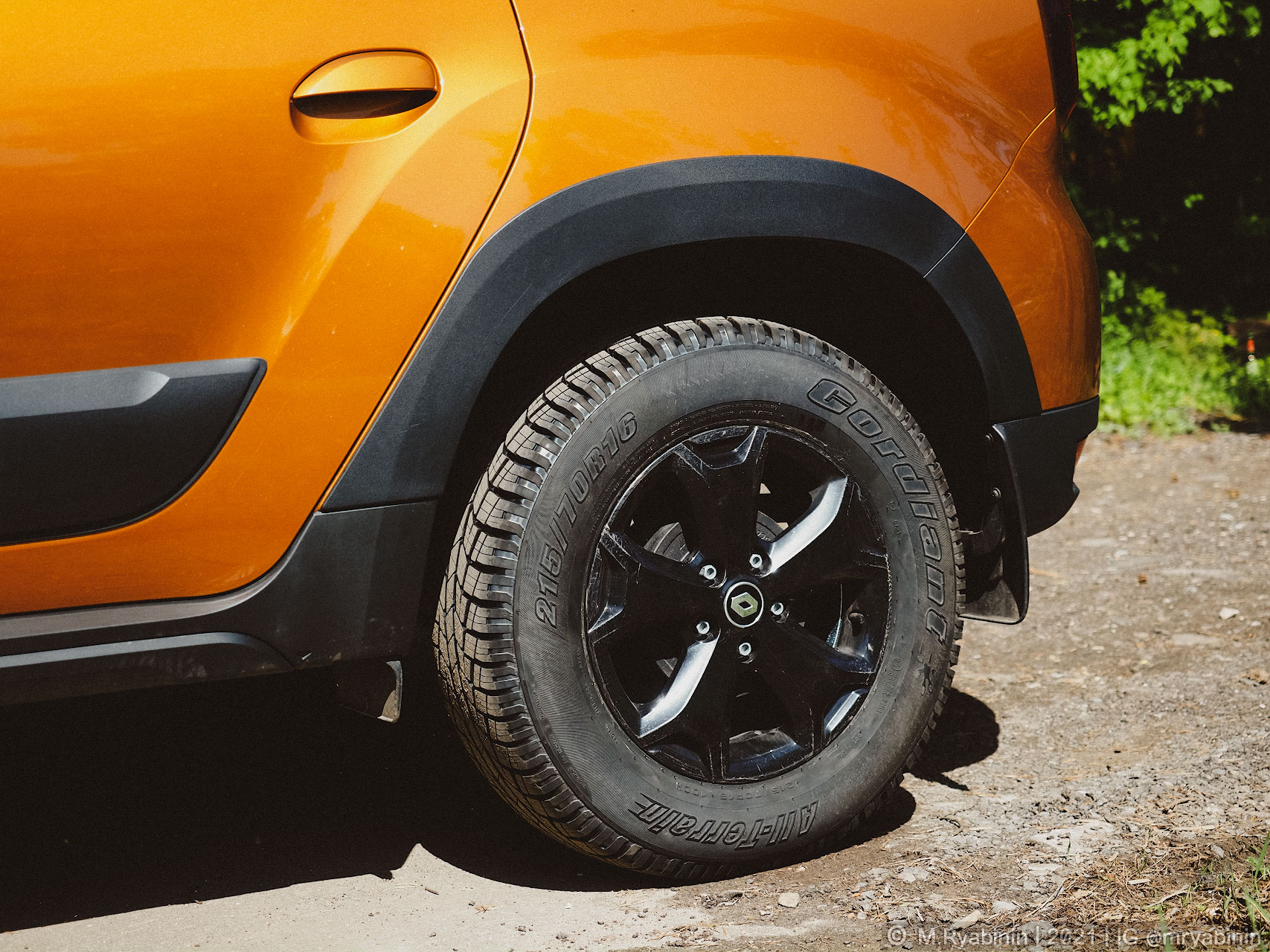 Внедорожные шины Cordiant All-Terrain для нового Renault Duster. Установка и первые впечатления4