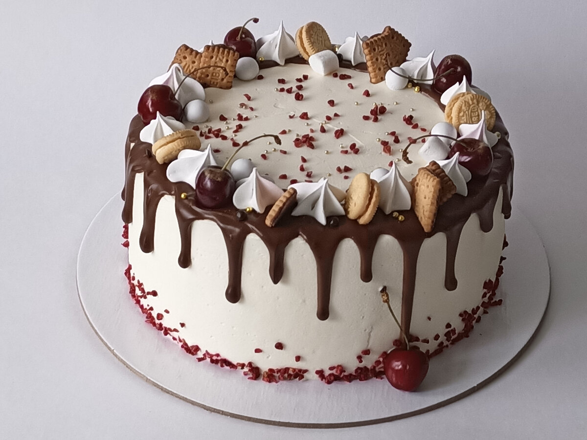 Бисквитный торт