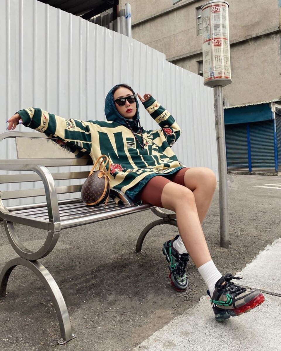 Образ с лонгсливом из коллекции Nike X Cactus Plant Flea Market