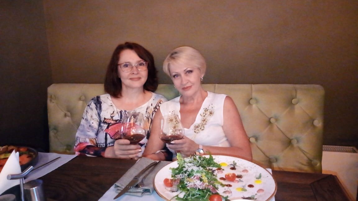 Фото автора с подругой