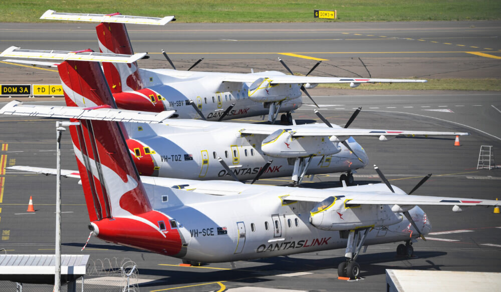 Канадский Dash 8 используется авиакомпанией QantasLink в Австралии. Фото: Getty Images