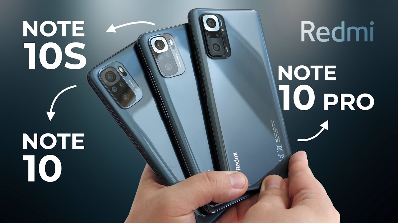 ОСТАНОВИТЕСЬ! Xiaomi Redmi Note 10 Pro против Redmi Note 10S и Redmi Note  10 / ОБЗОР / СРАВНЕНИЕ