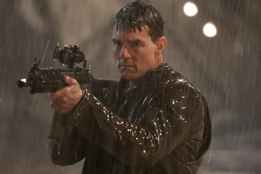 Том Круз в роли Джека Ричера. Кадр из фильма "Джек Ричер". Изображение взято из свободных источников