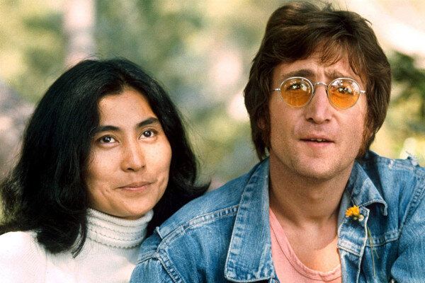 Йоко Оно и Джон Леннон