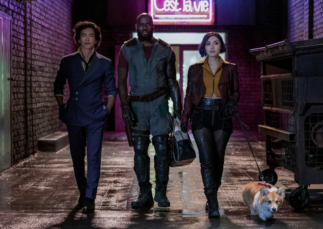 Фрагмент изображения из сериала "Ковбой Бибоп" от Netflix.