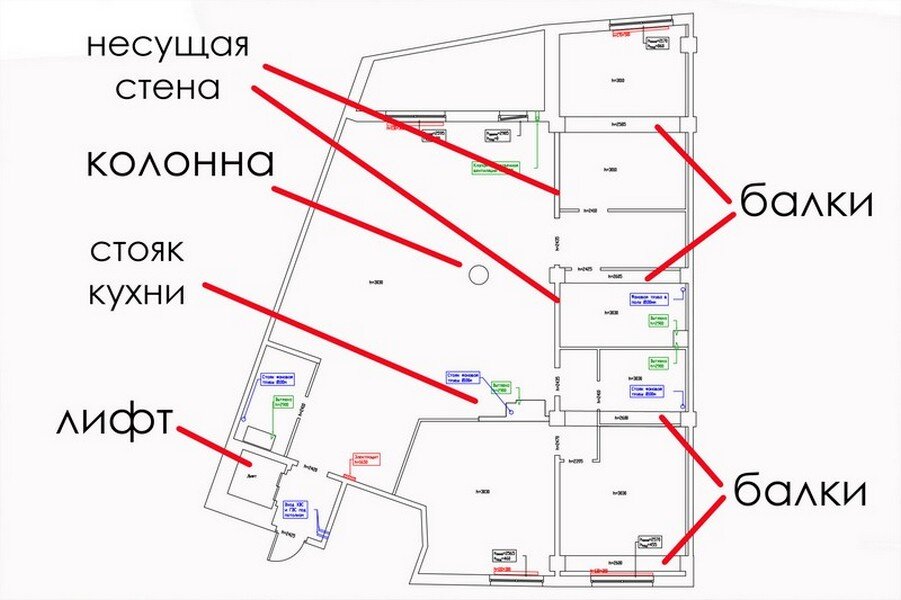 План квартиры от застройщика в ЖК «Леонтьевский мыс»