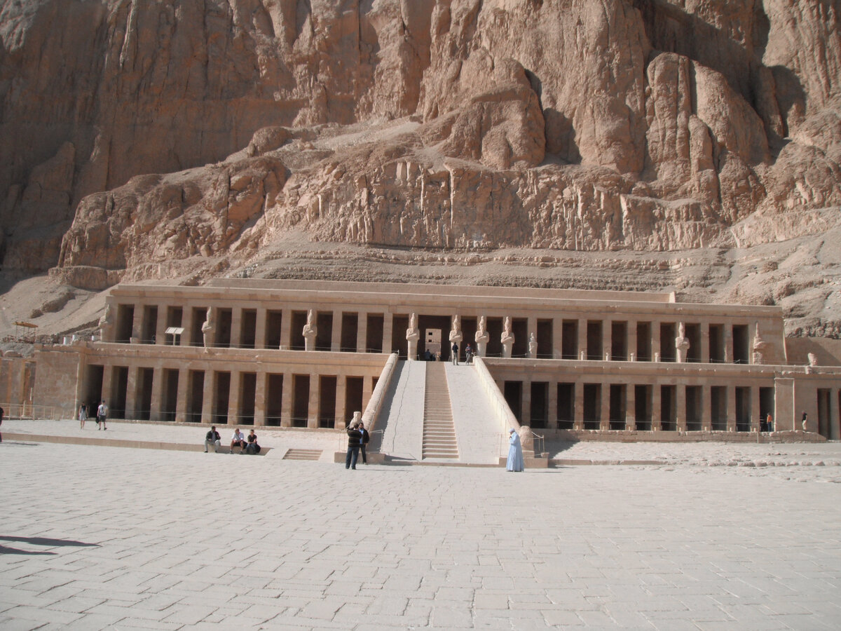 Fig. 2. Egypt, Luxor, Temple Of Hatshepsut.