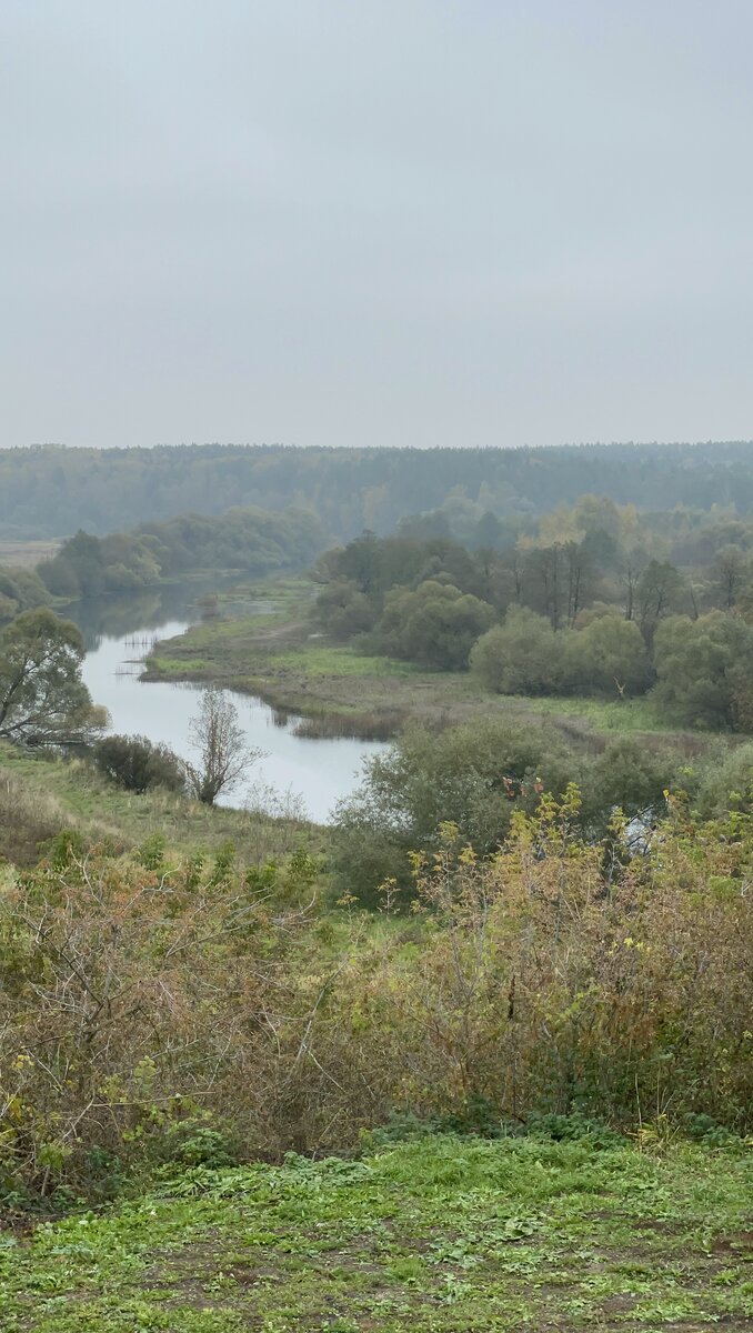 Вид с усадебного балкона