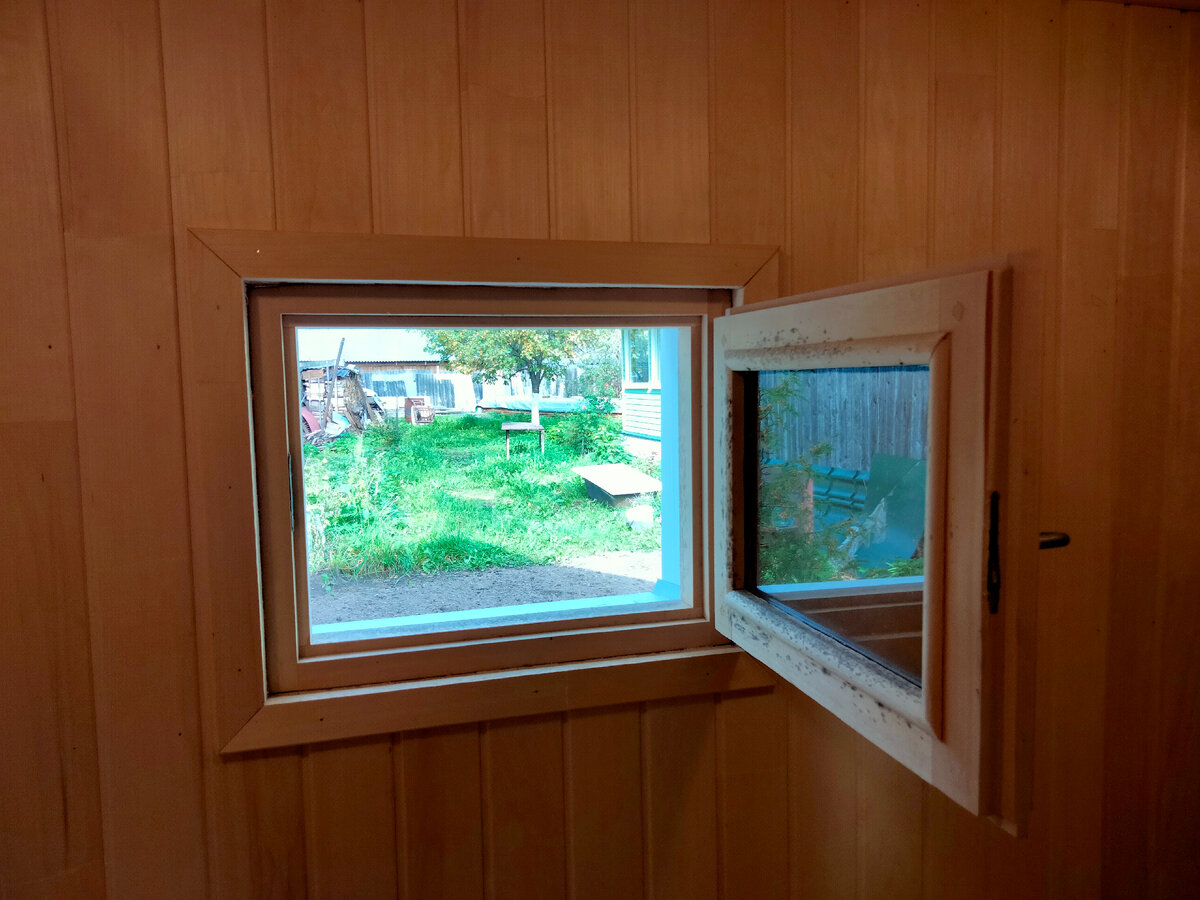 Форточка в парилке