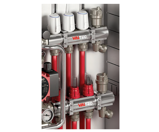 Коллекторный блок водяного теплого пола