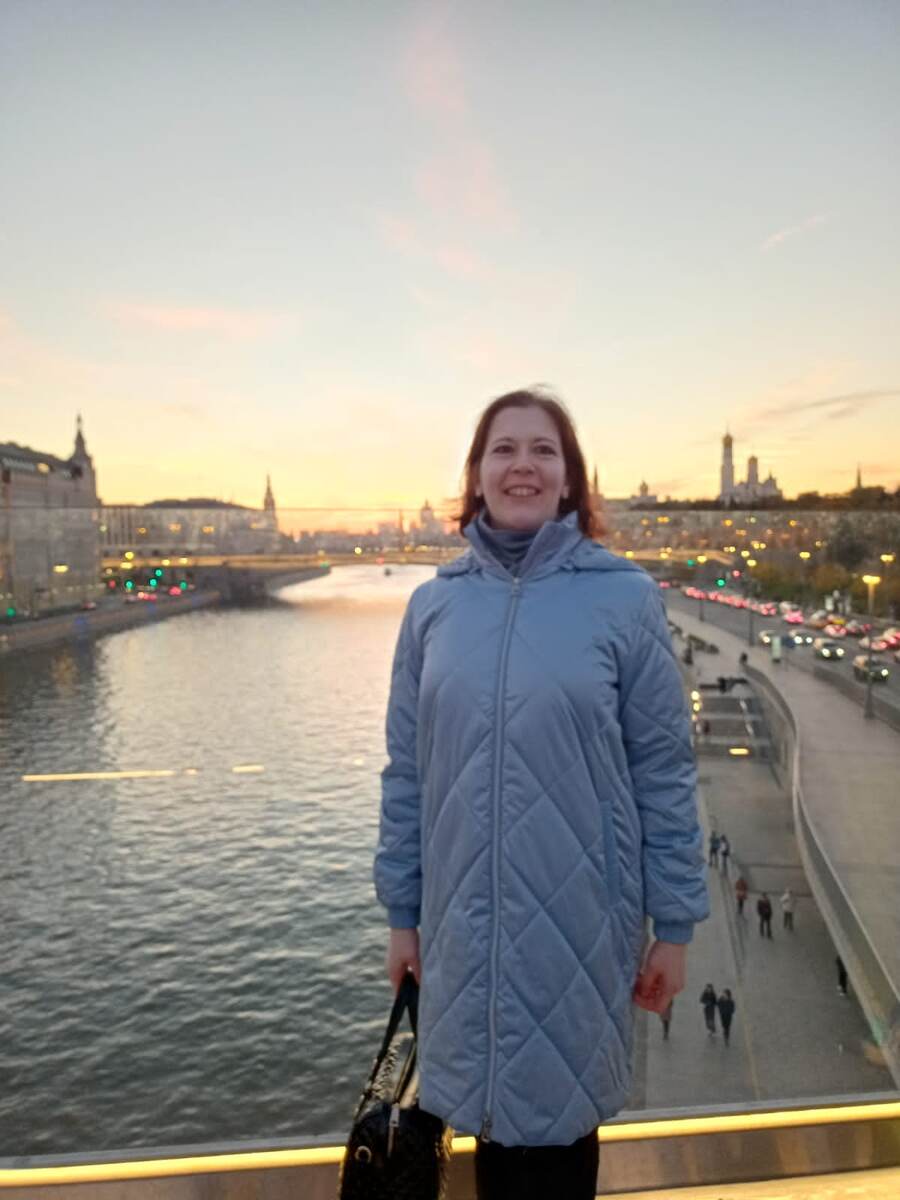 Парящий мост. Парк «Зарядье». Из моего фотоархива.