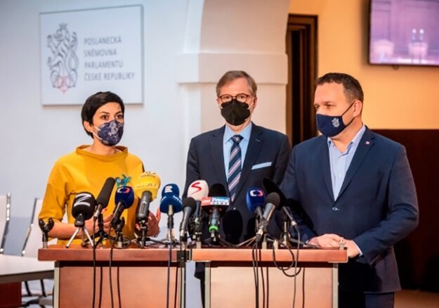 Чехия: лидеры коалиции Вместе. Фото из Гугл картинки