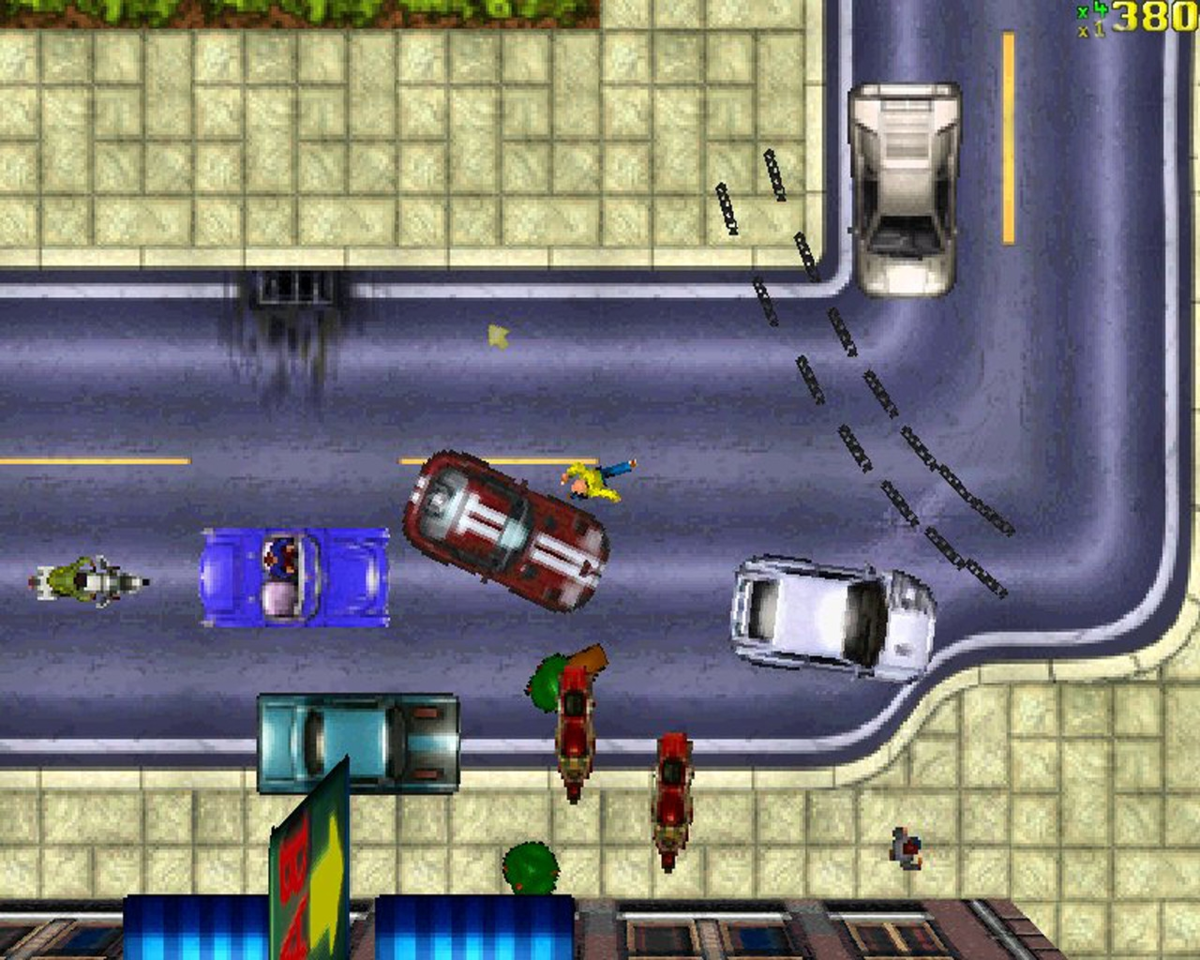 Скачай гта 1 версию. GTA игра 1997. Grand Theft auto 1. GTA 1 screenshots. Первая версия ГТА 1.