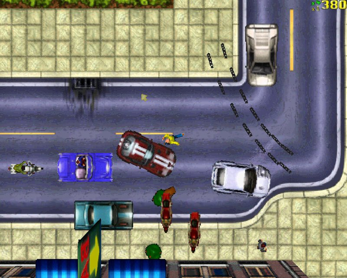 Самая первая версия. Grand Theft auto 1. GTA 1997. Grand Theft auto игра 1997. GTA 1 screenshots
