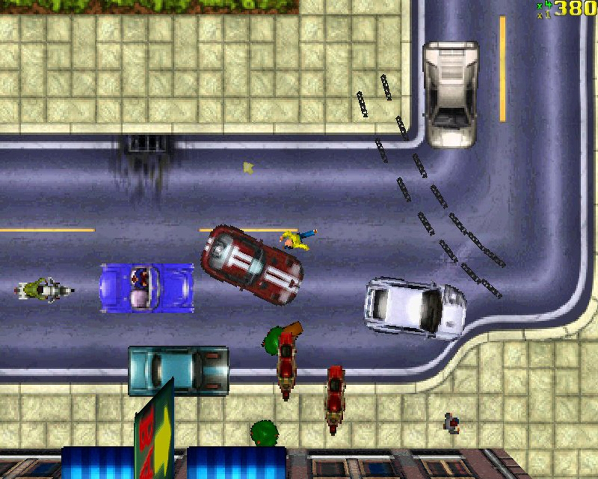 В каком году первая игра. Grand Theft auto 1. GTA 1997. Grand Theft auto игра 1997. GTA 1 screenshots.