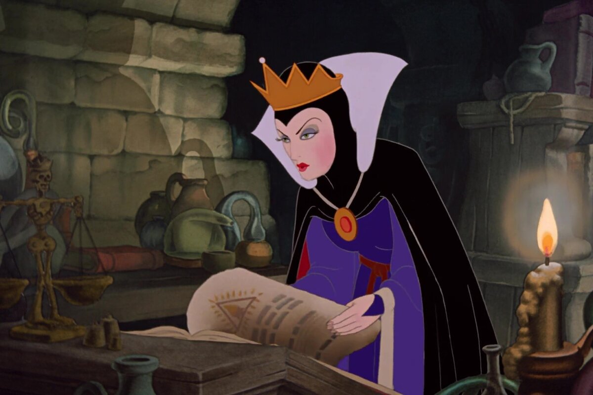 Злодеи из сказок. Гримхильда Белоснежка. Snow White and the Seven Dwarfs книга.