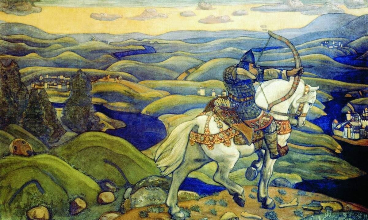 Н. К. Рерих. Илья Муромец. 1910