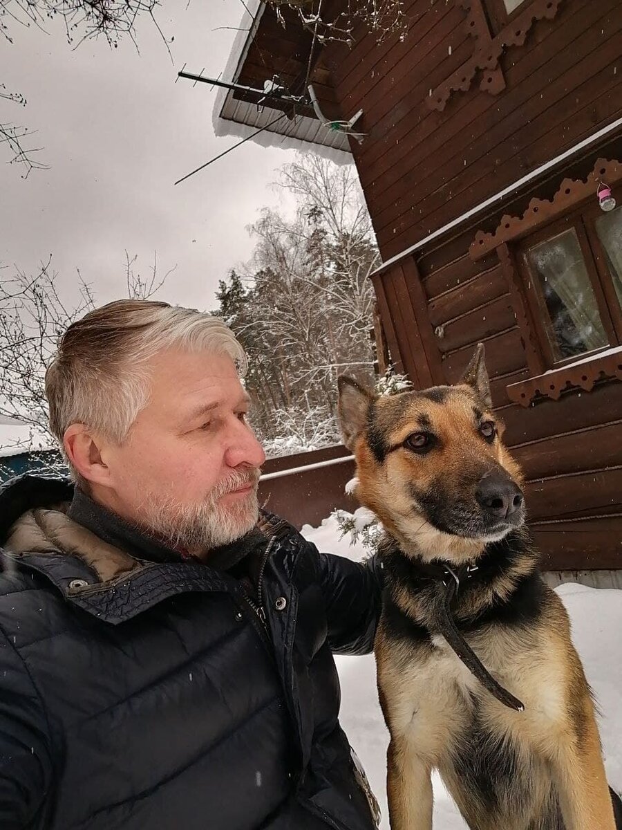 Это моя собака Айрин, взял из приюта щенком