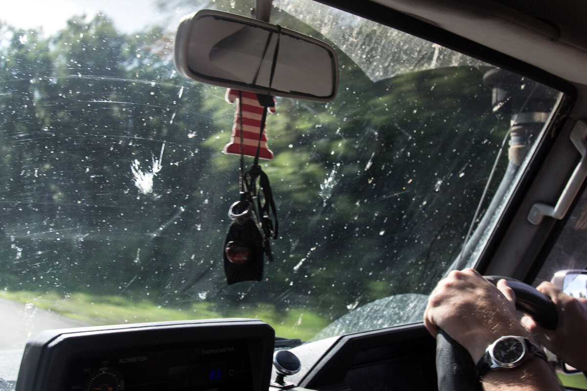 Как отмыть лобовое стекло от мух