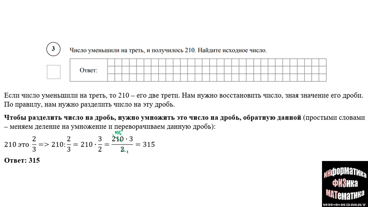 Разбор демоверсии ВПР 2022 по математике для 6 класса (От ФИОКО). Критерии  оценивания работы. | In ФИЗМАТ | Дзен