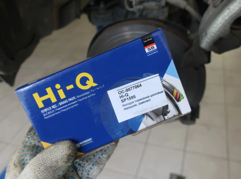 корейские тормозные колодки Hi-Q