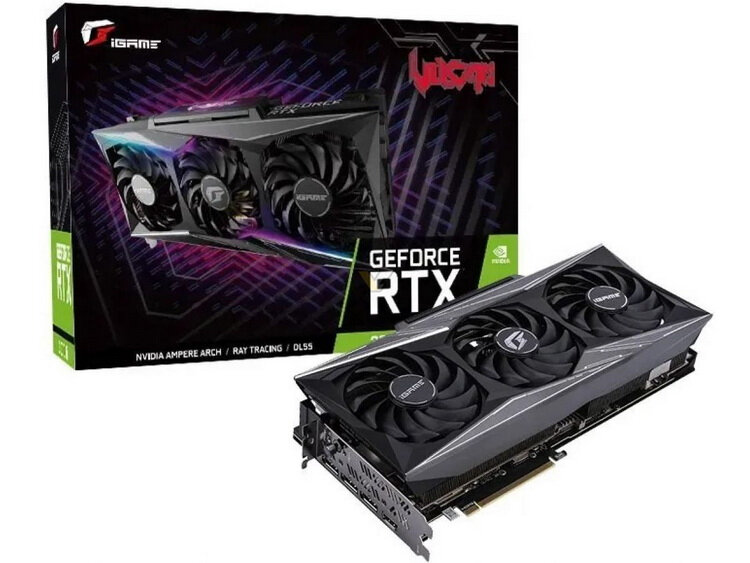    GeForce RTX 3070 Ti iGame Vulcan OC. Источник изображения: Colorful