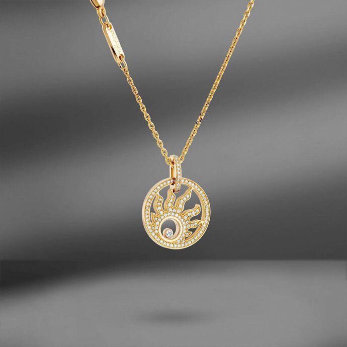 1. Колье Chopard Happy Sun (2 фото)