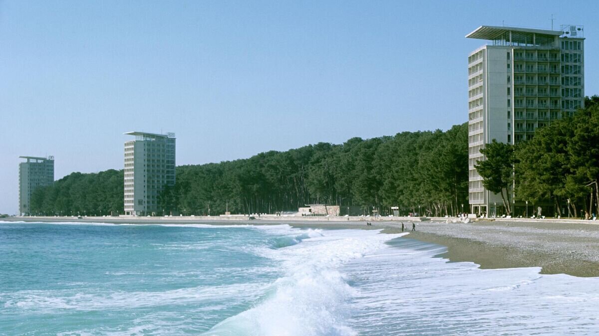    Курорт Пицунда© РИА Новости / Юрий Абрамочкин