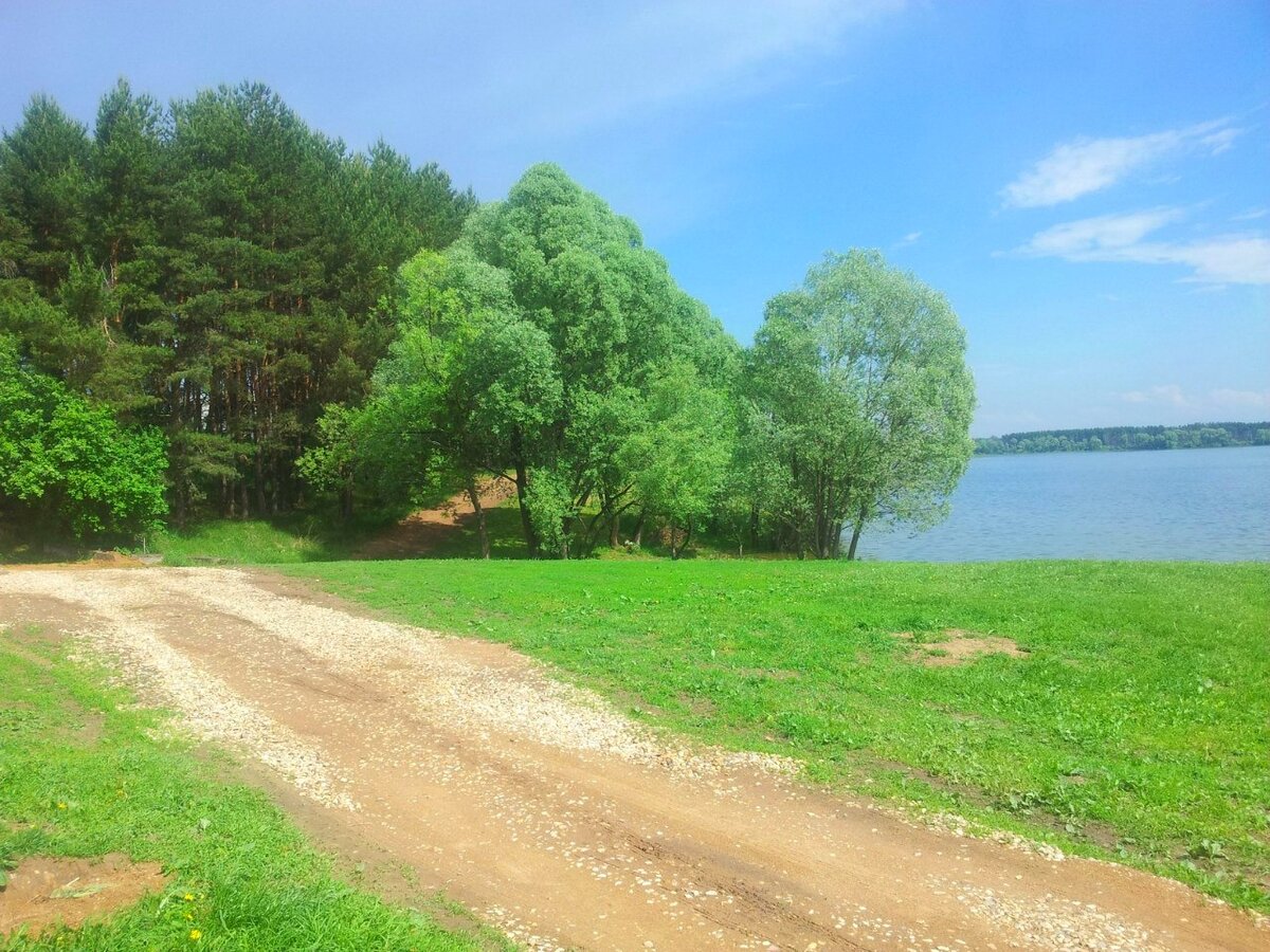 Домика можайском водохранилище