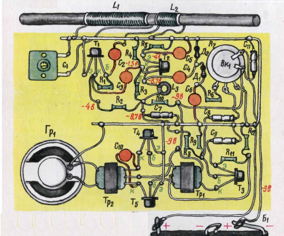 Схемы электронных самоделок своими руками ссср