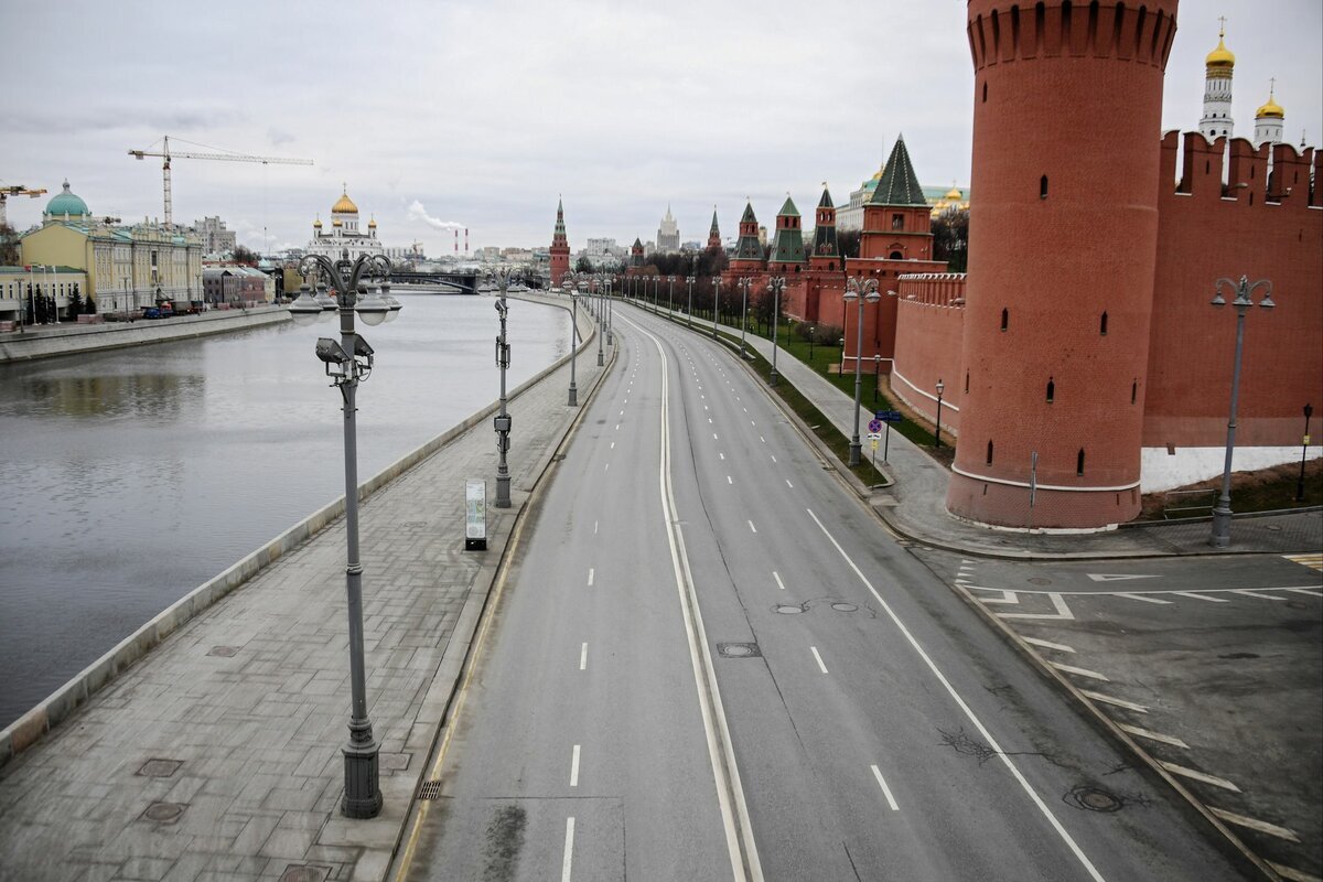 москва во время карантина