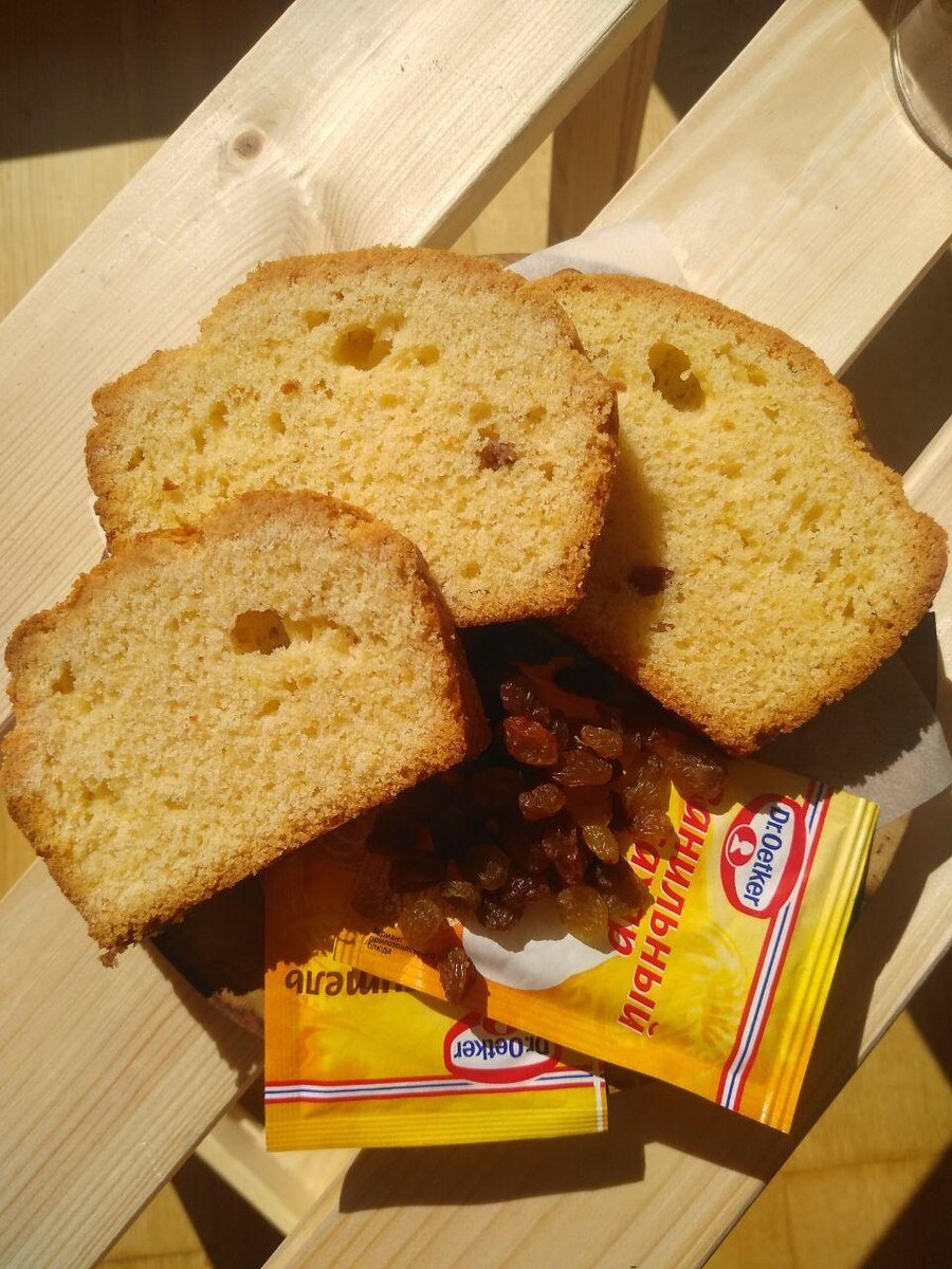 Фото автора.  Кекс "Облако"