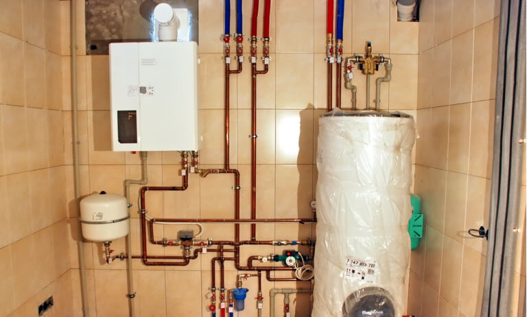 Система отопления на основе котла